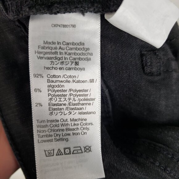 Madewell Kick Out Full-Length Jeans Black Style NS919 Mid Rise Womens Size 27 - Picture 9 of 10